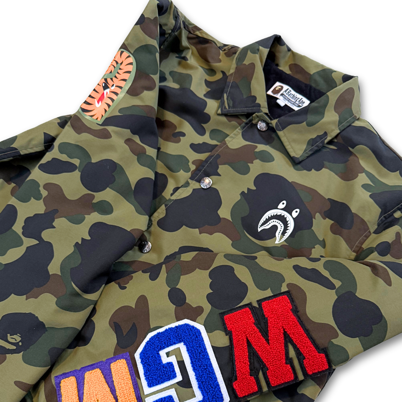 BAPE 1st Camo WGM Coach Jacket (M)