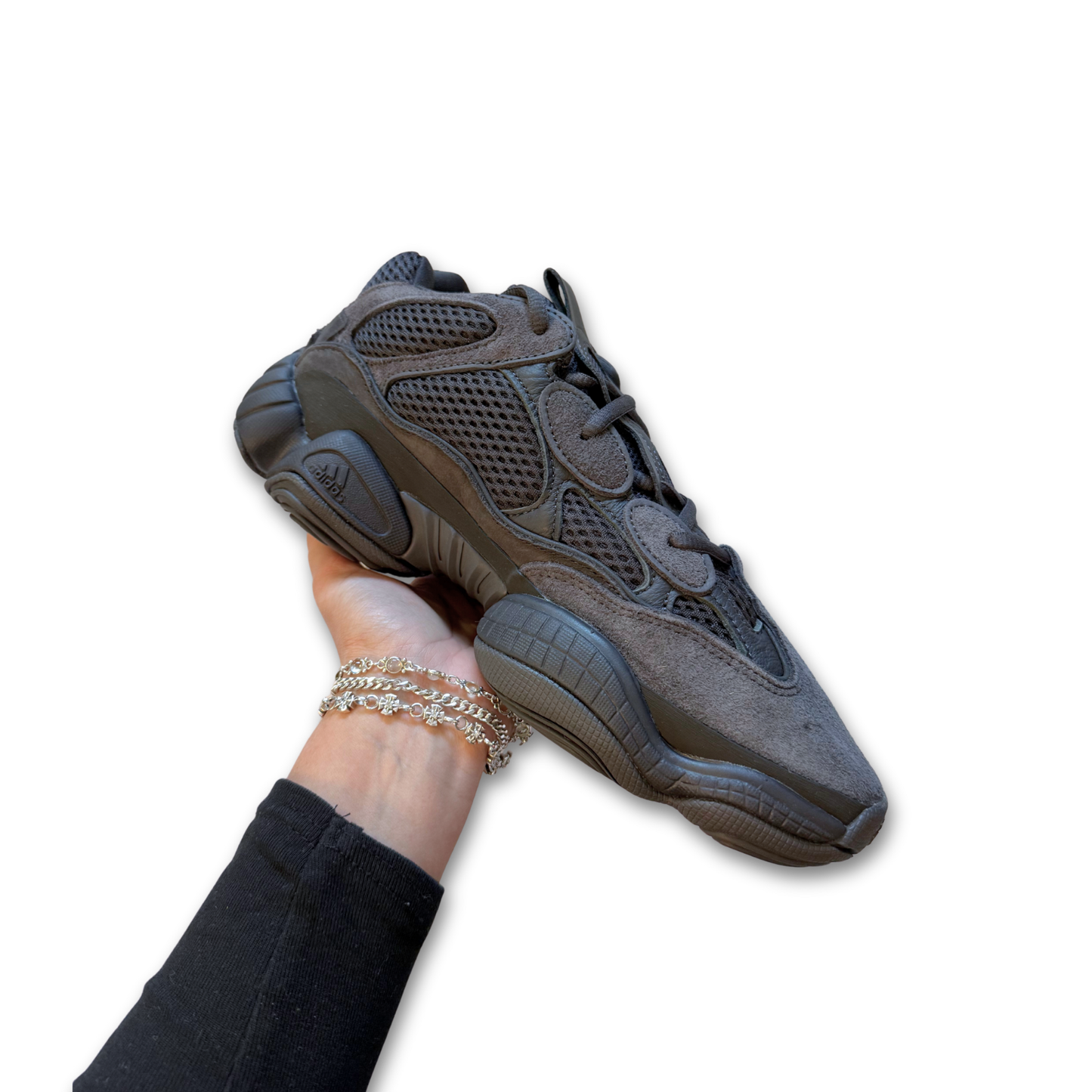 ADIDAS YEEZY 500 'GRANITE' (US 7.5)