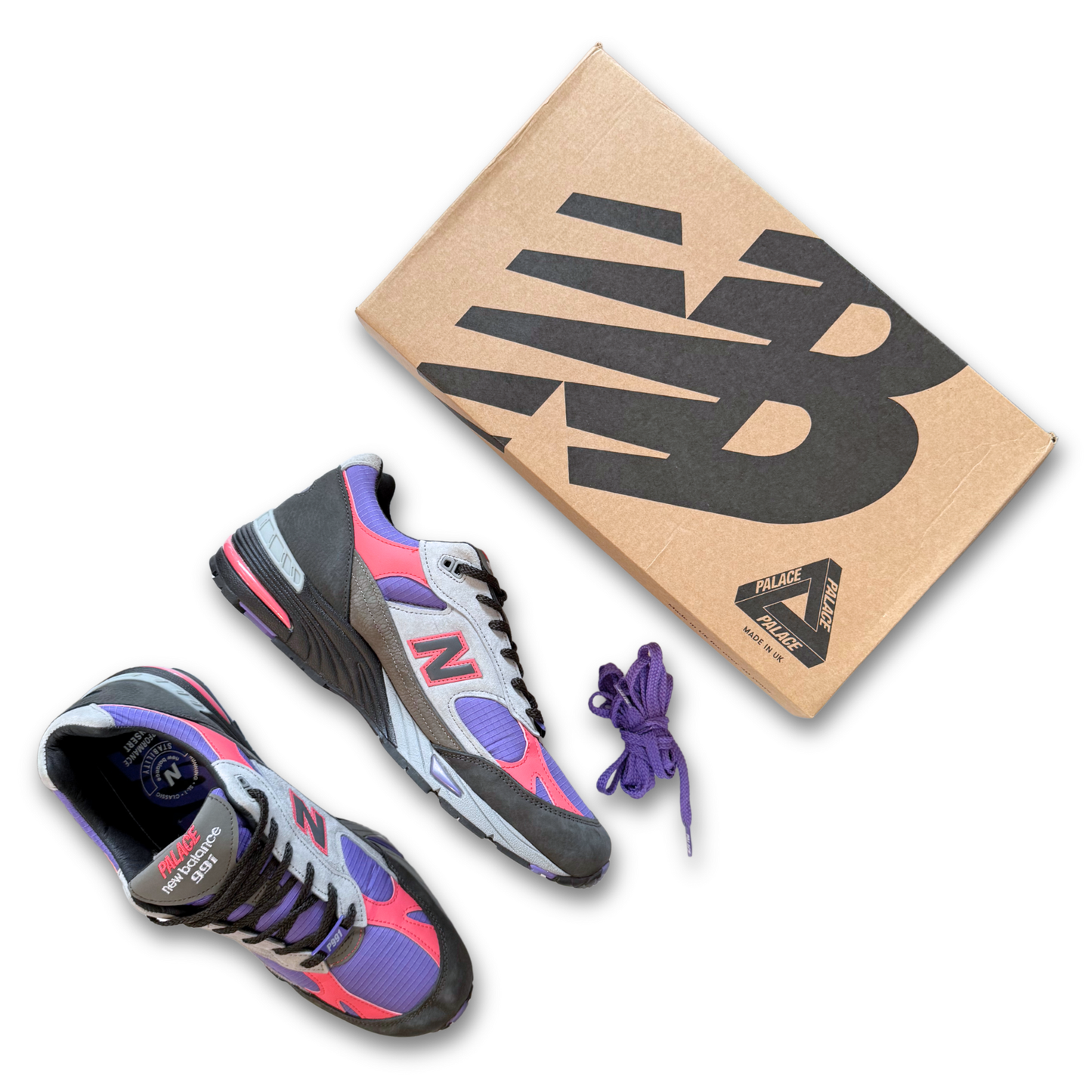 PALACE X NEW BALANCE 991 (US 12)