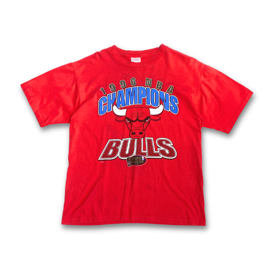 CHICAGO BULLS NBA CHAMPIONSHIP 1996 TEE (L)