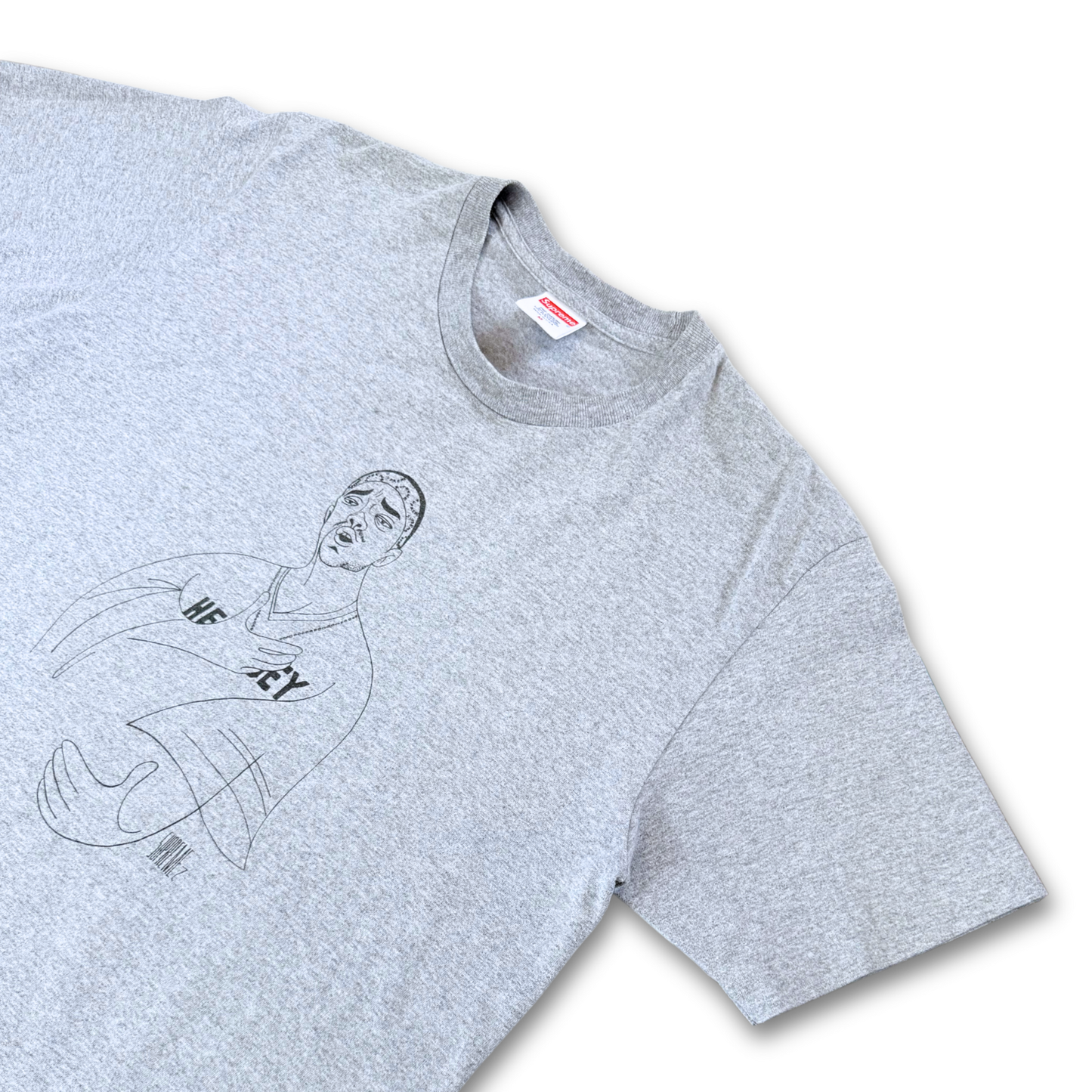 SUPREME PRODIGY TEE - HEATHER GREY (M)