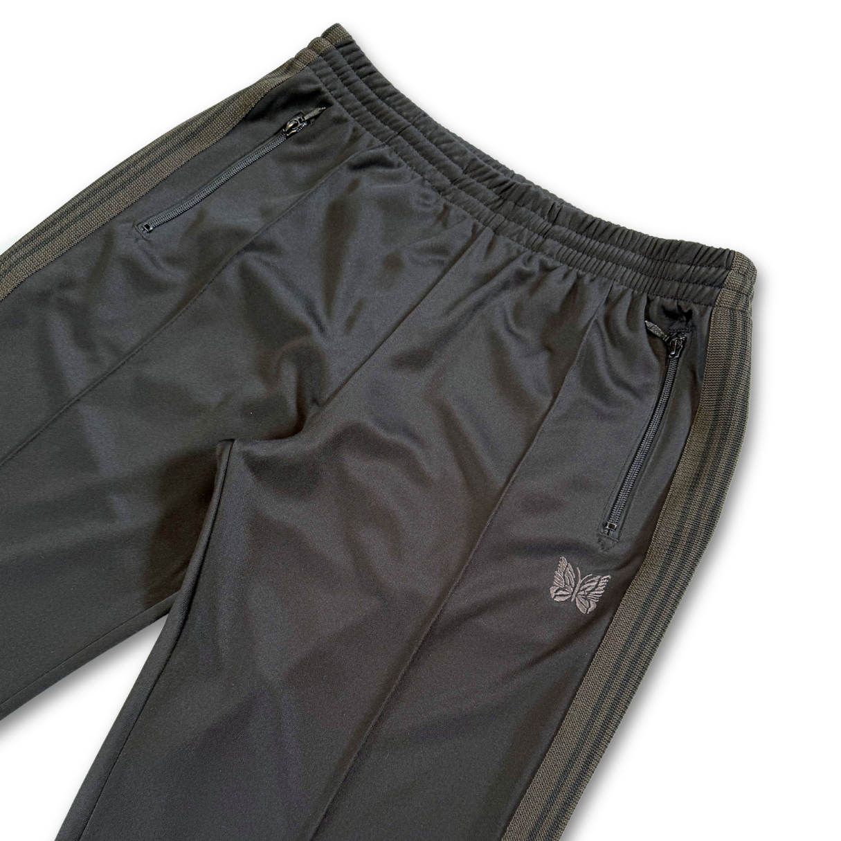 NEEDLES TRACK PANTS "BLACK" (34")
