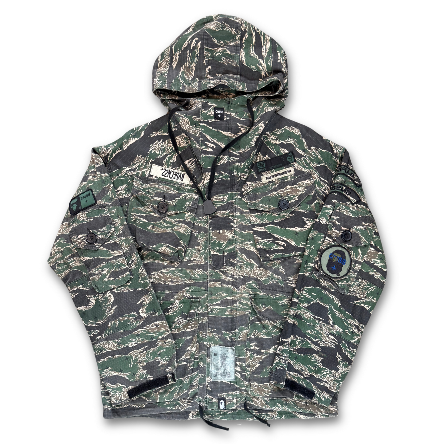 BAPE X CMSS TIGER CAMO JACKET (M)