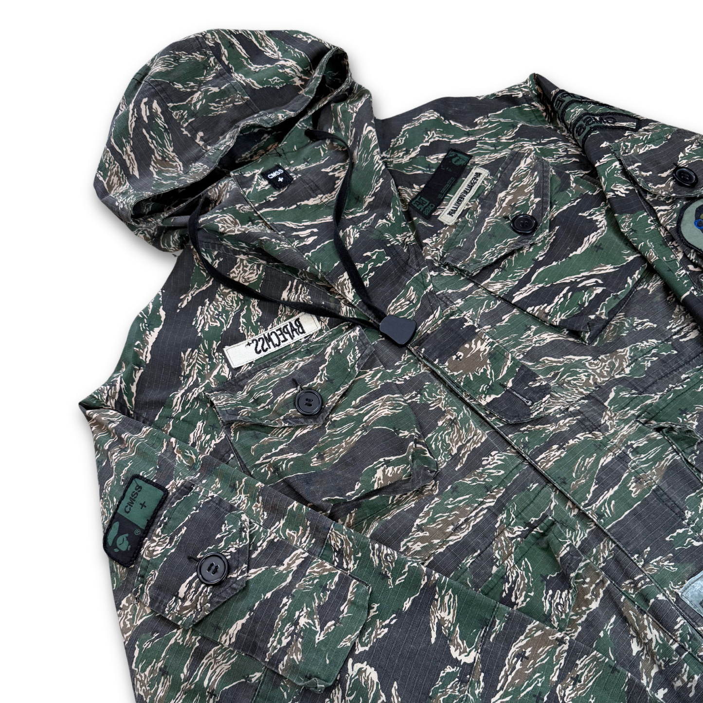 BAPE X CMSS TIGER CAMO JACKET (M)