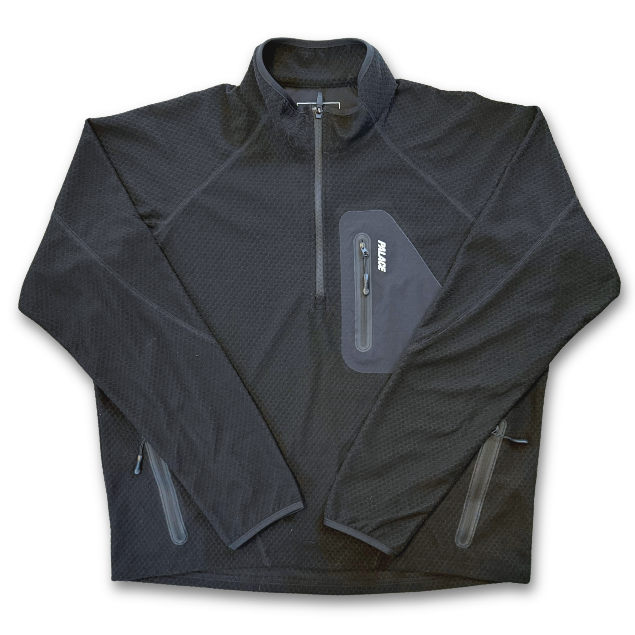 PALACE 'RUN IT' 1/2 ZIP THERMAL TRACK JACKET (XL) – The PALACE 'RUN IT' 1/2 ZIP THERMAL TRACK JACKET (XL) – The