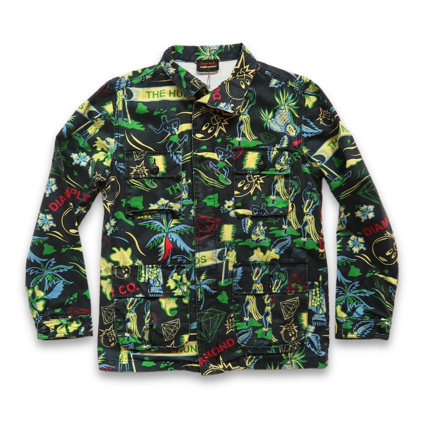 DIAMOND SUPPLY X THE HUNDREDS JACKET (M)