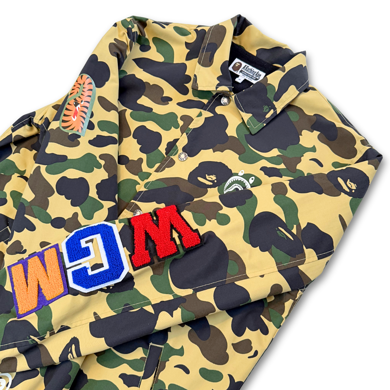 BAPE 1st Camo WGM Coach Jacket (M)