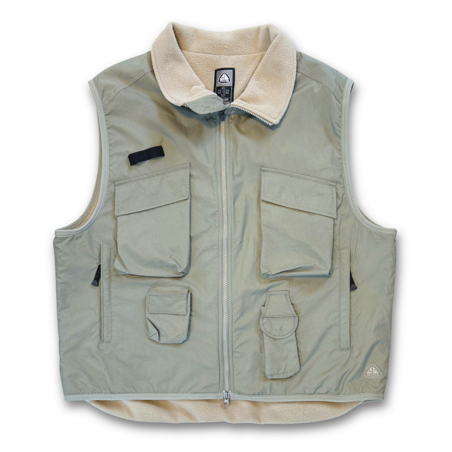 NIKE ACG FLEECE LINED VEST (XL)