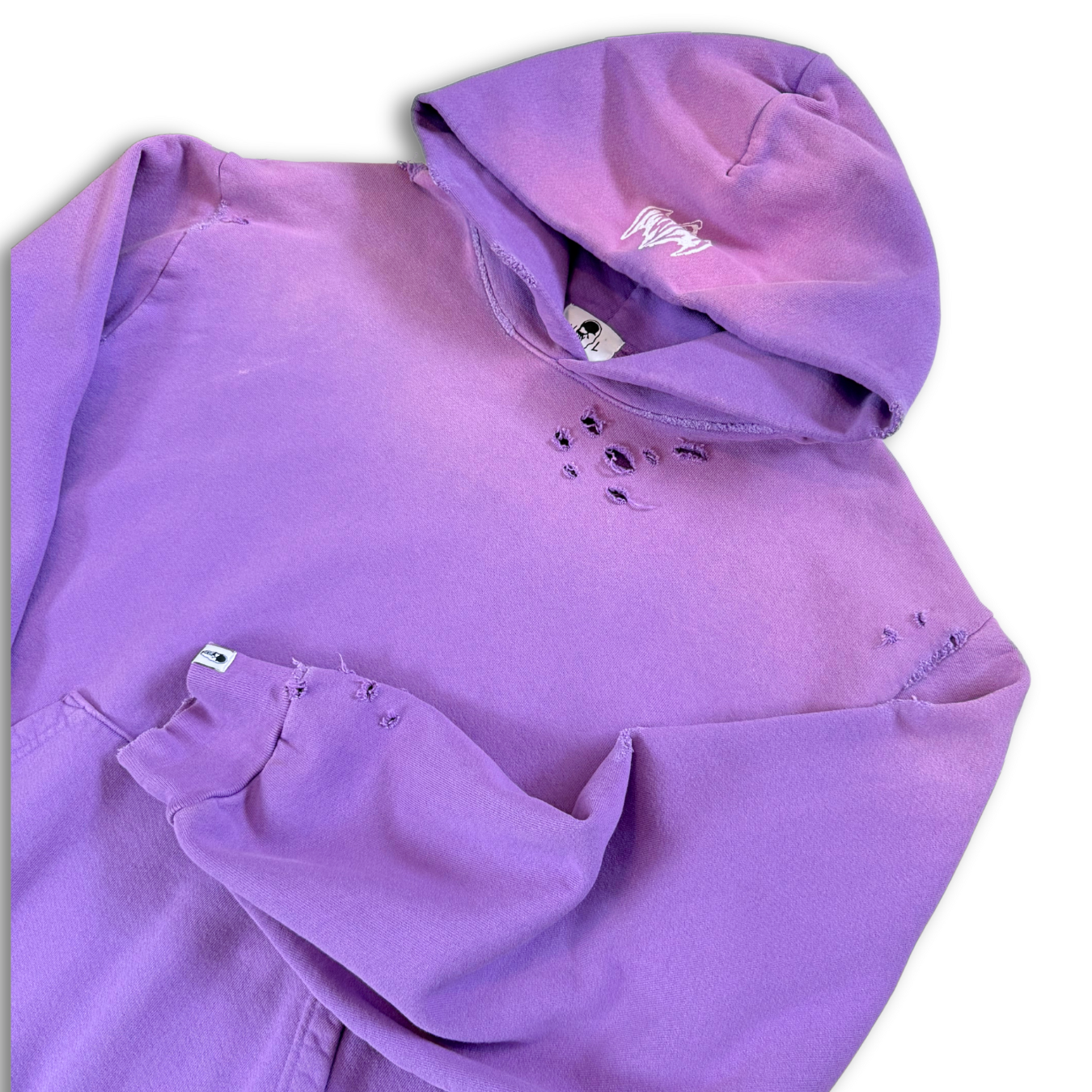 Warren Lotas "Pistol Crew" Distressed Hoodie (XL)