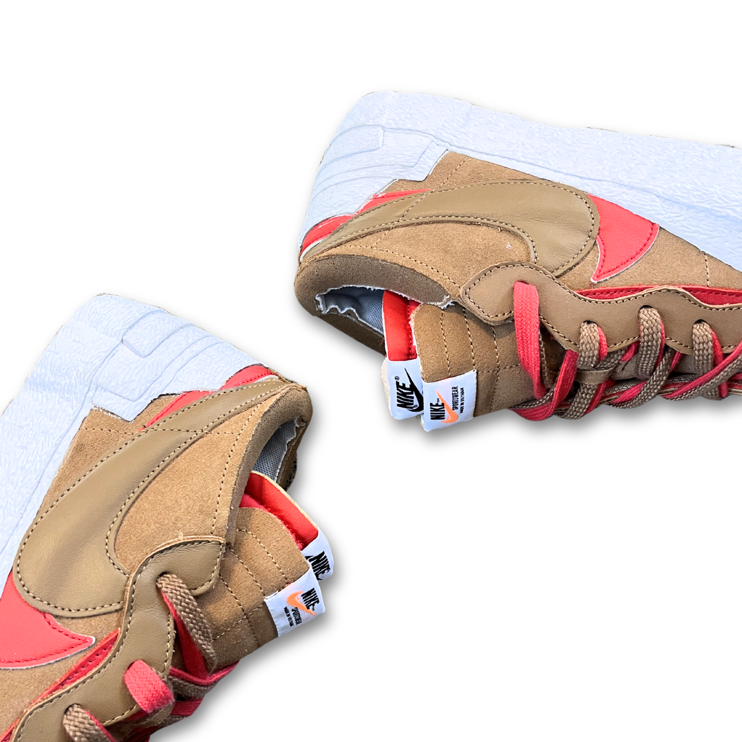 Nike x Sacai Blazer Low 'British Tan' (US 10.5)