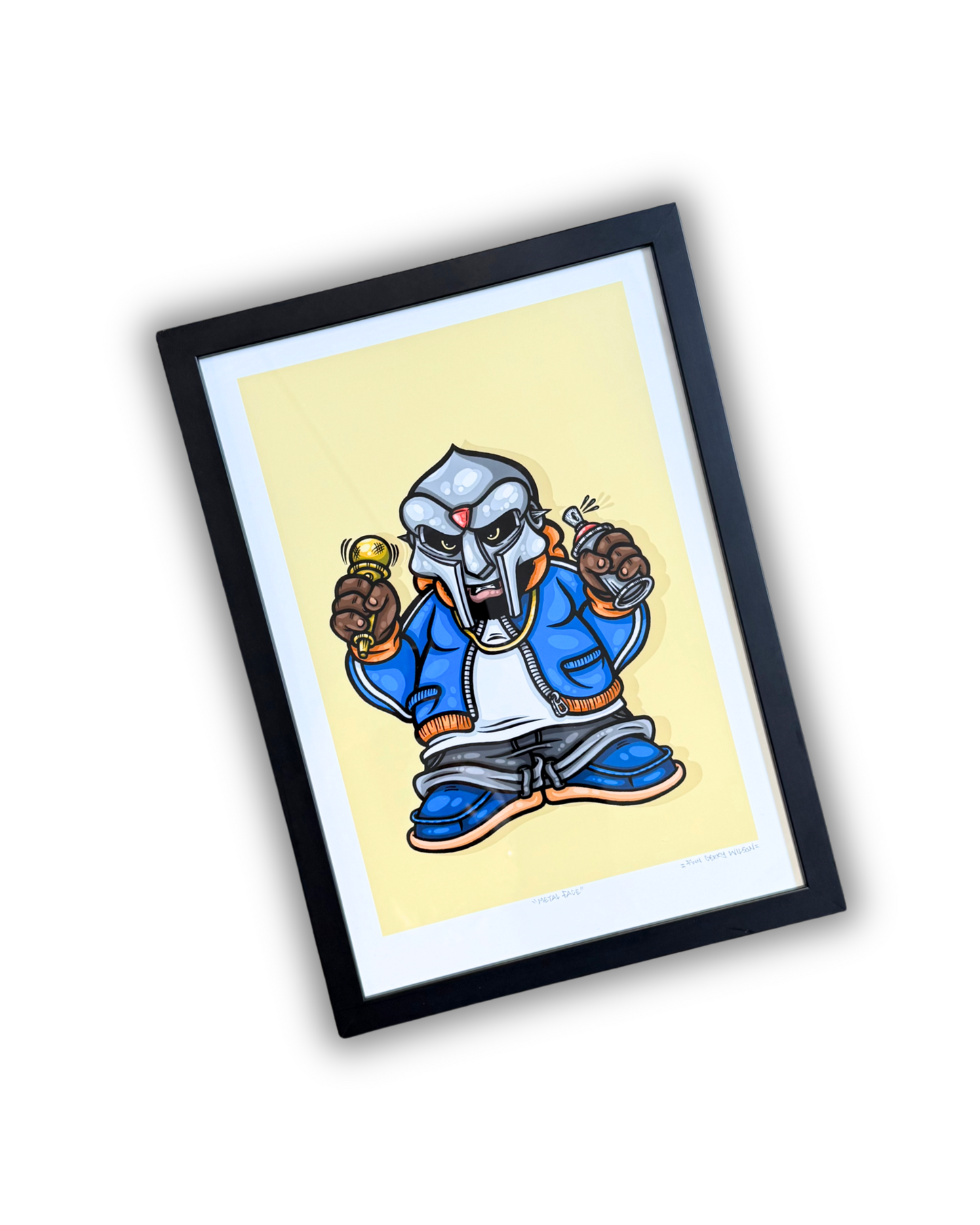 DOOM 'METAL FACE' (PRINT ONLY)