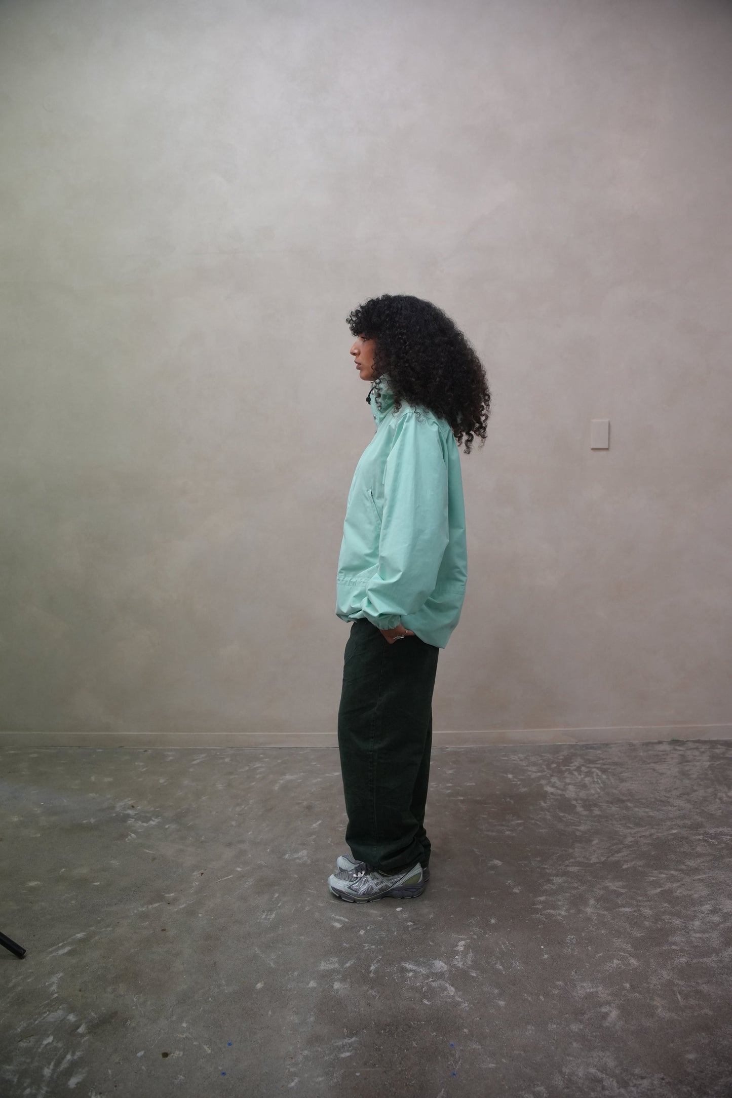 NOAH ANORAK HOODED JACKET (M)