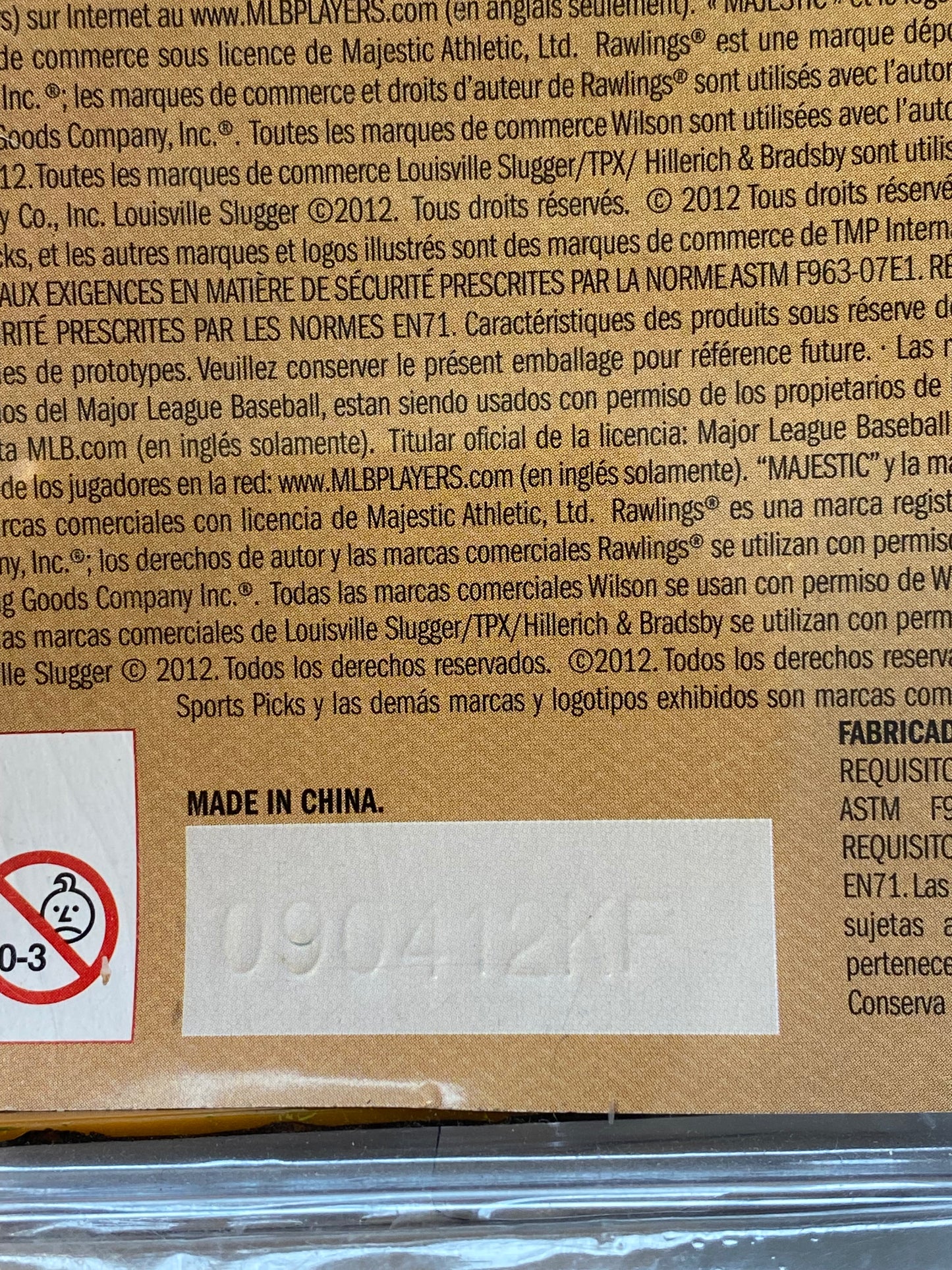 San francisco Giants MLB Brian Wilson (2012)
