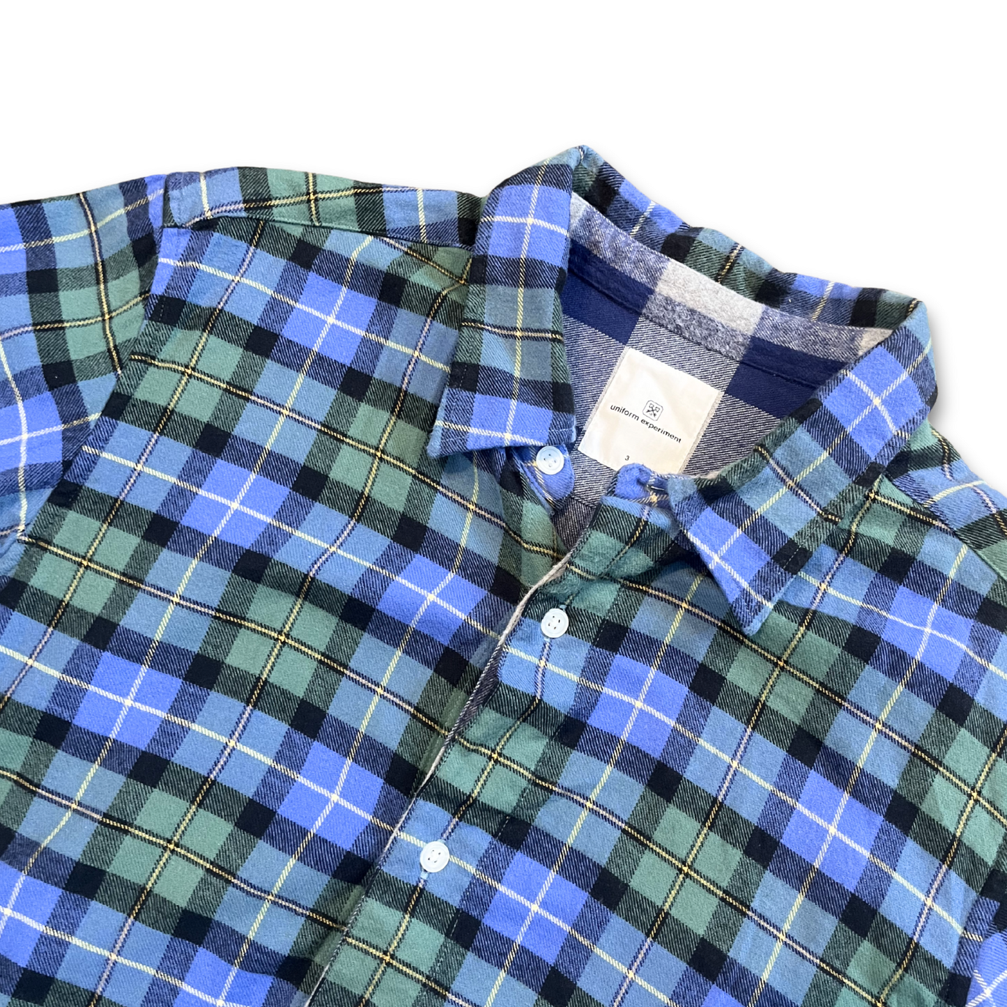 Uniform Expert checkered layered l/s shirt (L)