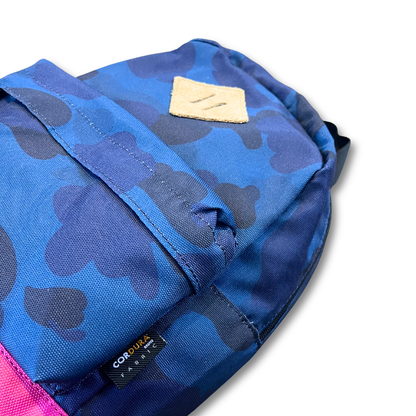 Bape Blue Camo Cordura Backpack