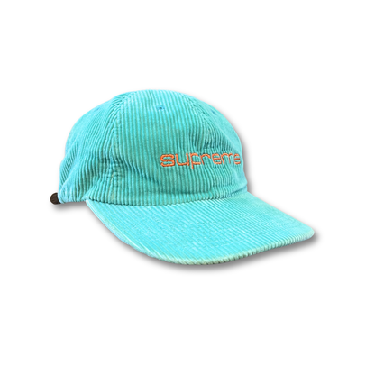 Supreme Corduroy Compact Logo 6-Panel cap