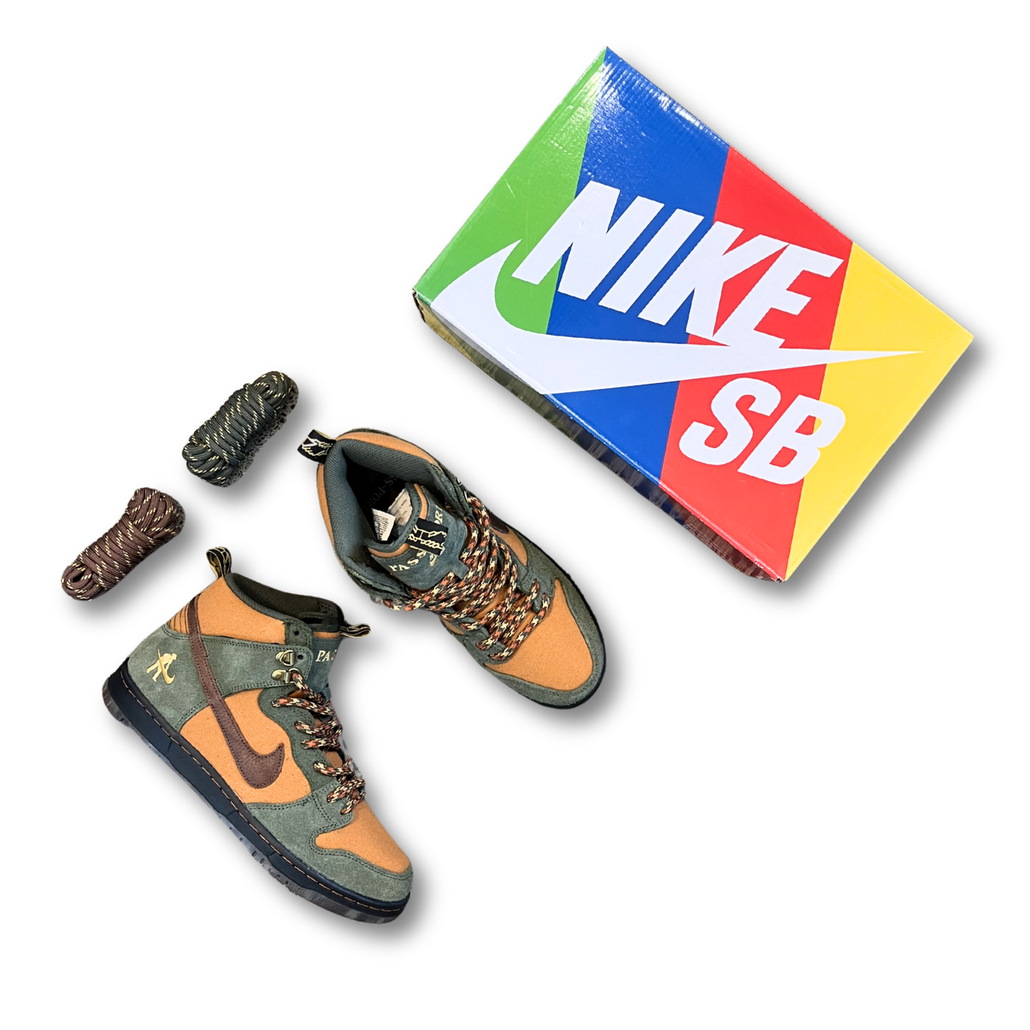Nike x Pass~Port SB Dunk High "Work Boots" (US 10)