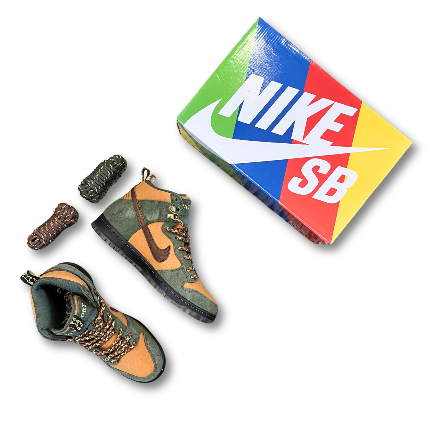Nike x Pass~Port SB Dunk High "Work Boots" (US 10)
