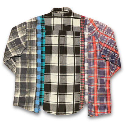 Rebuild by Needles 7-Cut Flannel Shirt (XL)