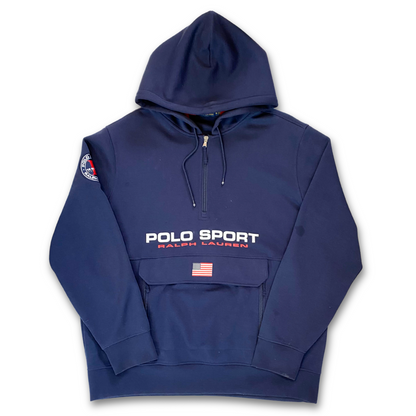 RALPH LAUREN POLO SPORT DOUBLE KNIT HOODIE (XL)