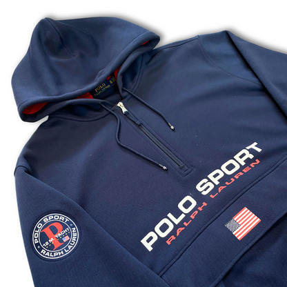 RALPH LAUREN POLO SPORT DOUBLE KNIT HOODIE (XL)