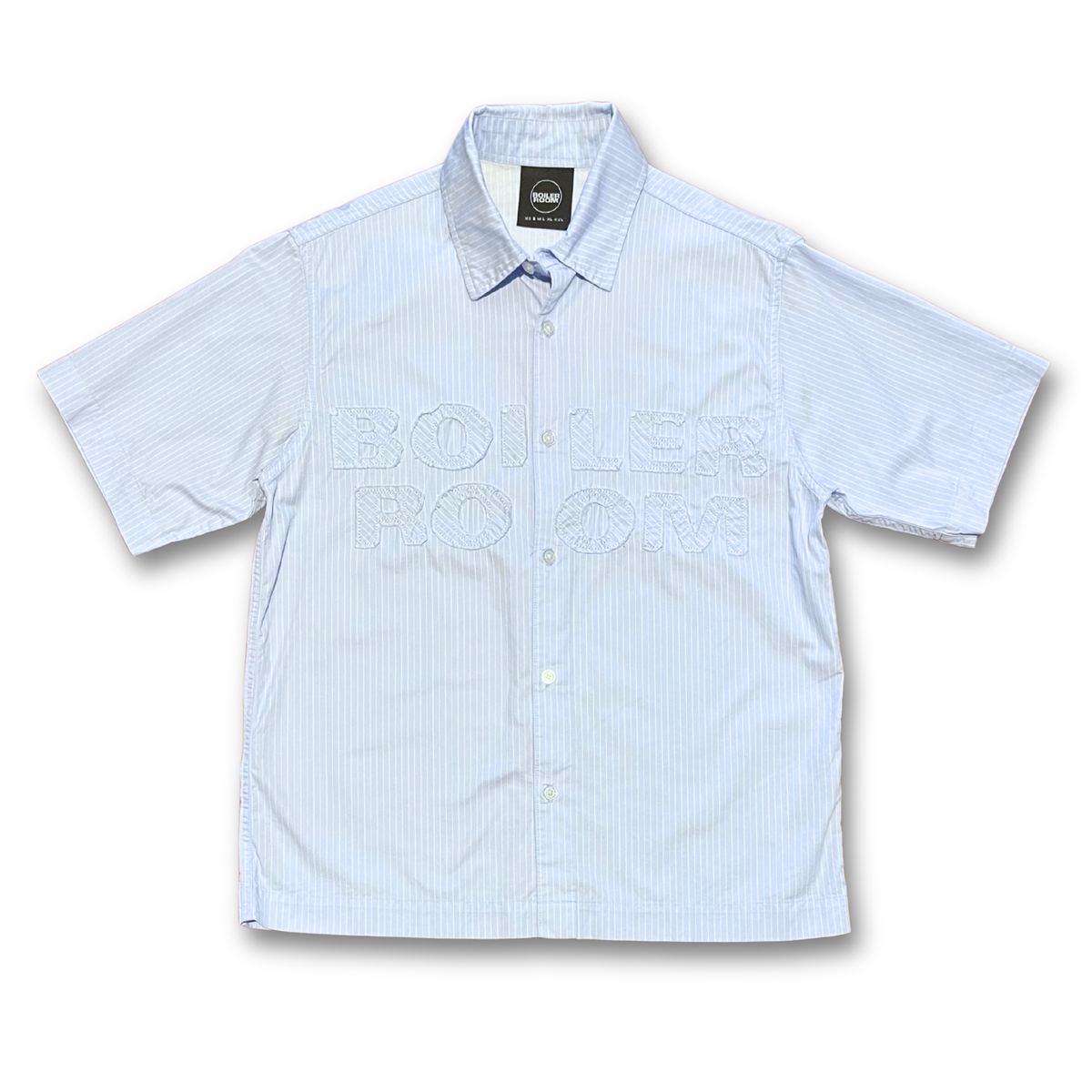 Boiler Room Appliqué Poplin S/S Shirt (S)
