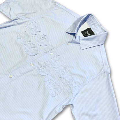 Boiler Room Appliqué Poplin S/S Shirt (S)
