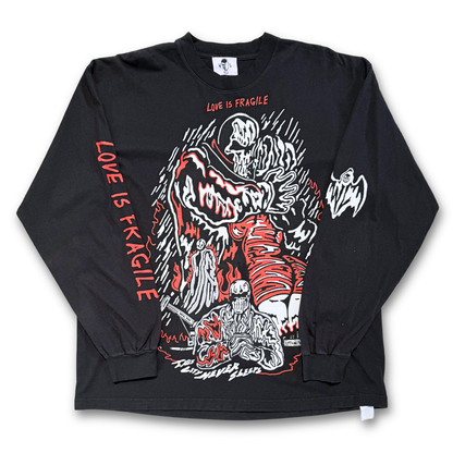 Warren Lotas "Love Is Fragile" Longsleeve Tee (XL)