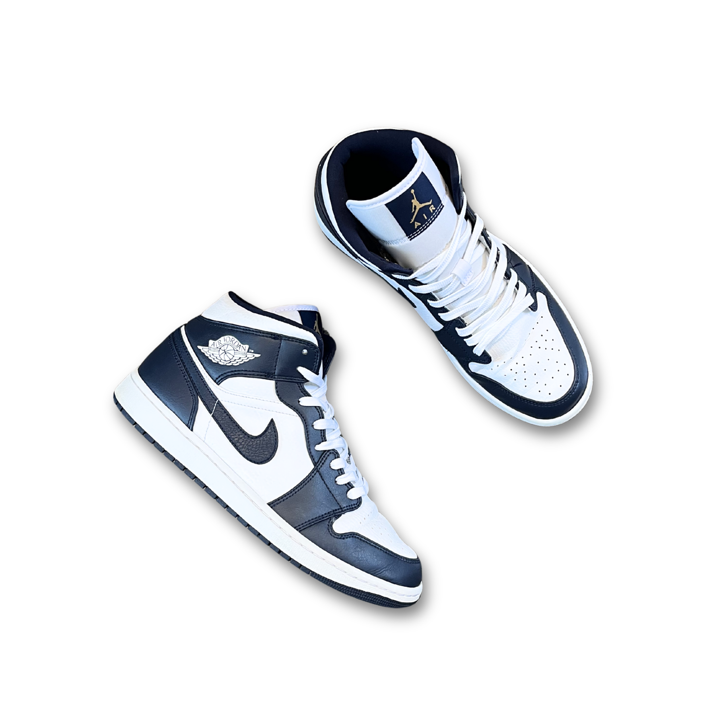 Air Jordan 1 Mid 'Obsidian' (US 10.5)