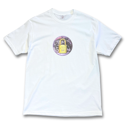 OMNI 'WORLD ON LOCK' TEE - WHITE