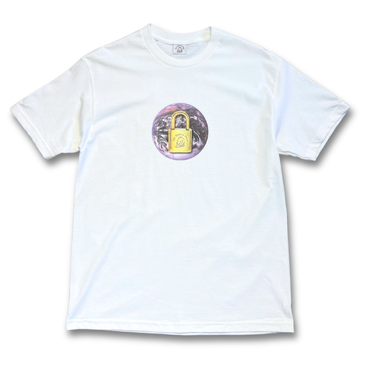 OMNI 'WORLD ON LOCK' TEE - WHITE