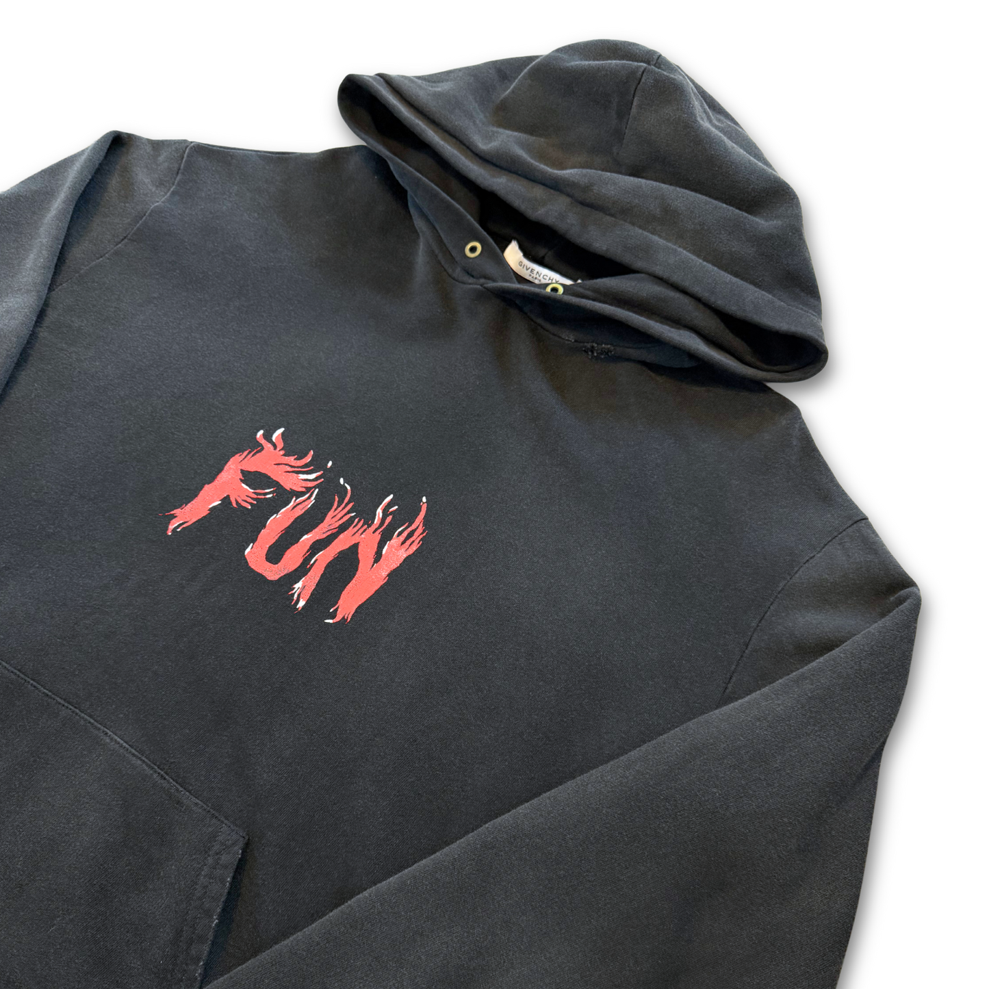 GIVENCHY 'FUN' FLAME HOOIDE (XL)
