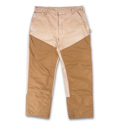 CARHARTT CANVAS HUNTING CARPENTER PANTS (42X34)