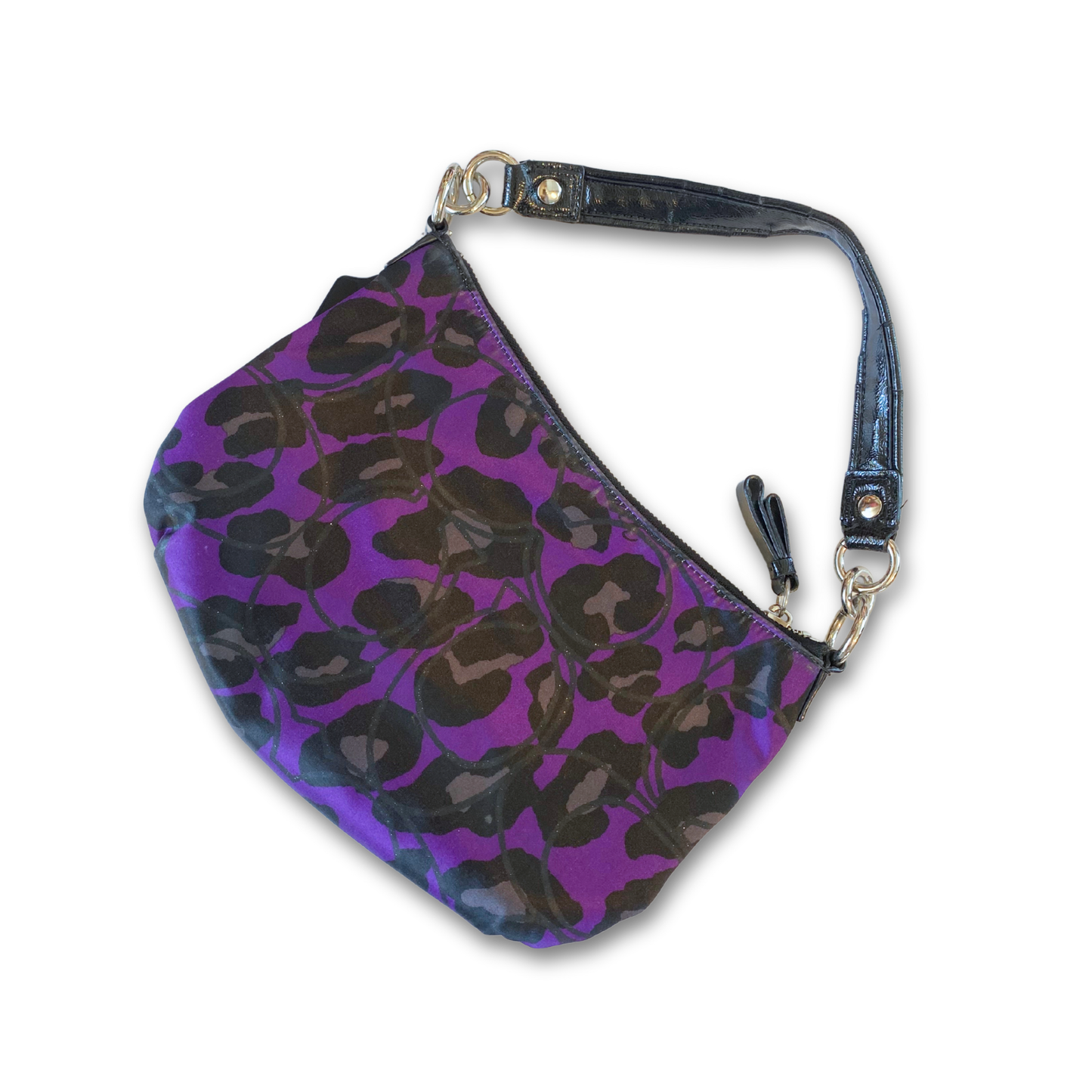 COACH LEOPARD PRINT SHOULDER BAG