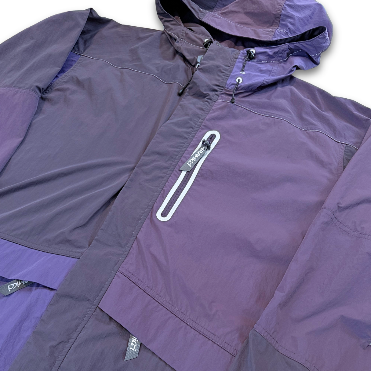Gramicci x And Wander Patchwork Wind Hoodie (XL)