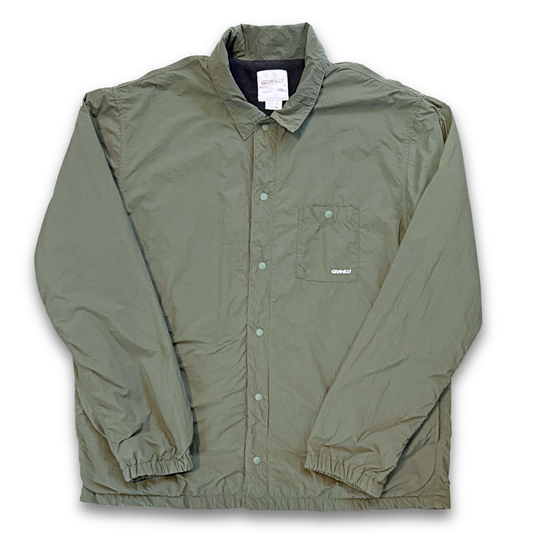 Gramicci Olive Windbreaker Coach Jacket (XL)
