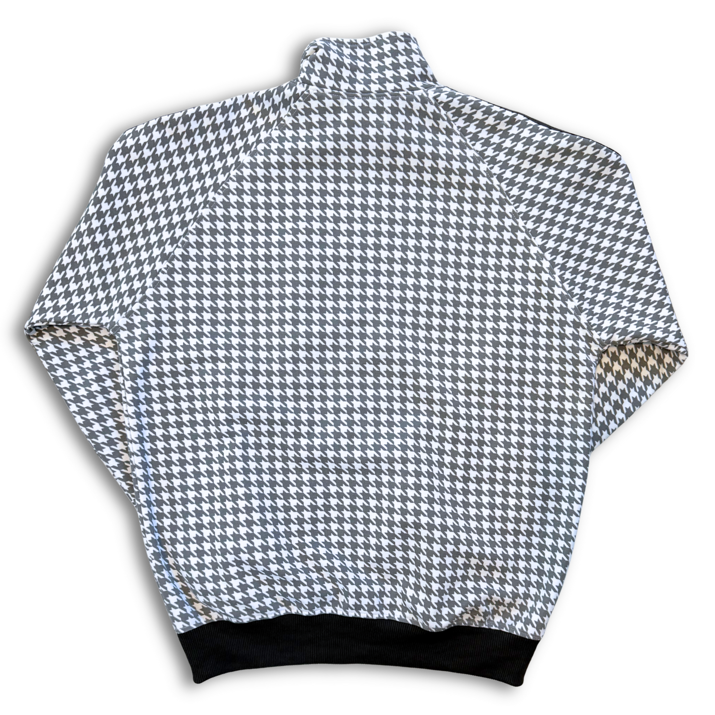 FRED PERRY HOUNDSTOOTH TRACK JACKET (M)