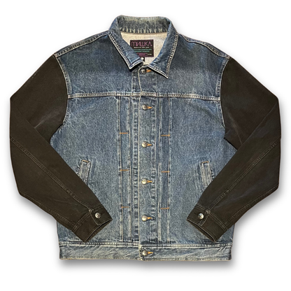 Mishka 'City on Fire' Denim Jacket (M)