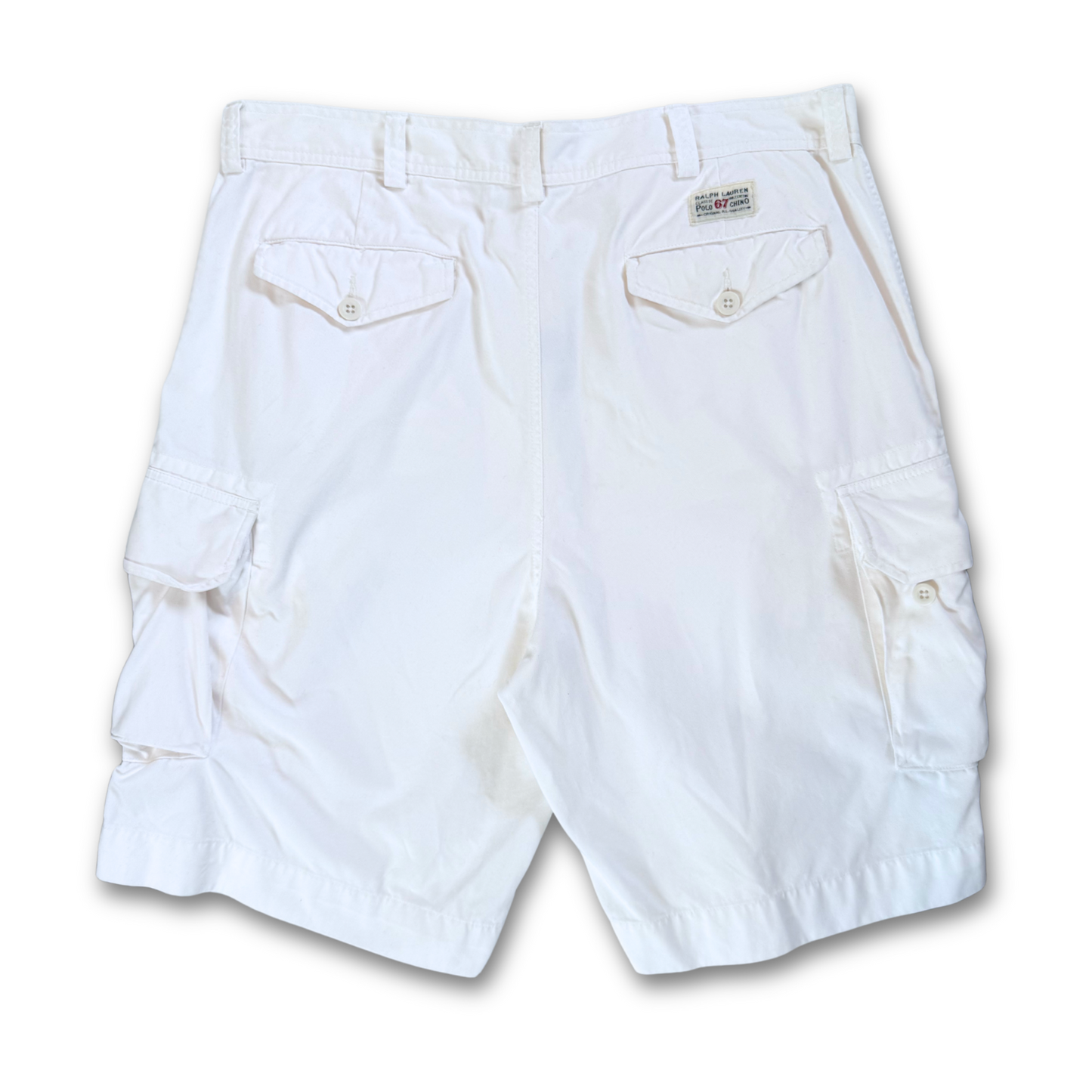 RALPH LAUREN CHINO CARGO SHORTS (38”)