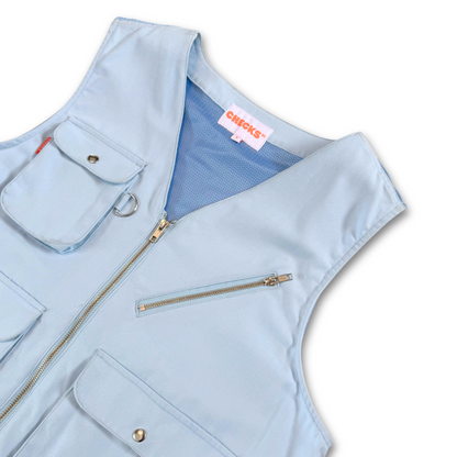 CHECKS FISHING VEST (L)