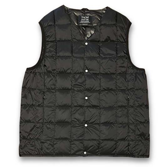 TAION V-Neck Button Down Vest (XL)