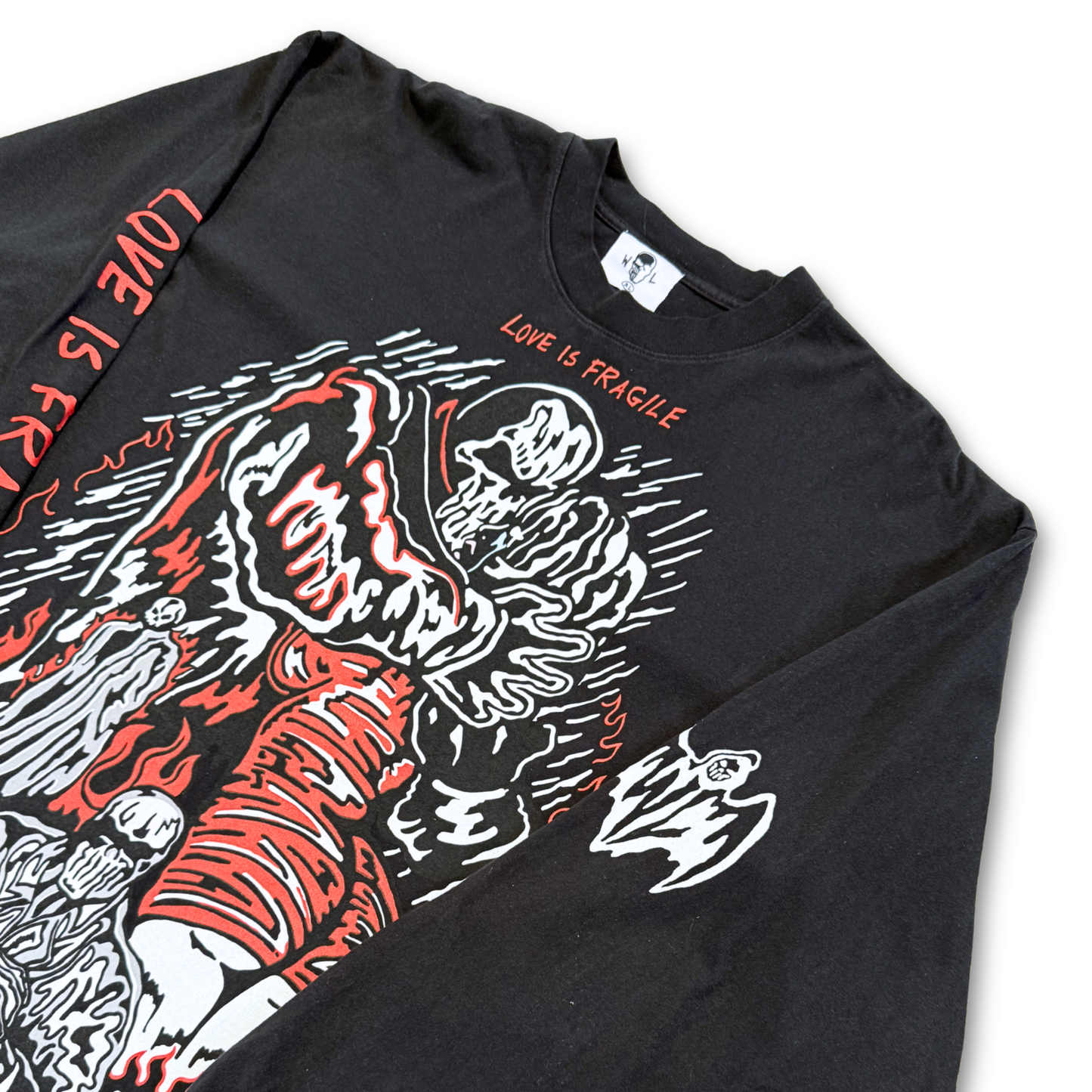 Warren Lotas "Love Is Fragile" Longsleeve Tee (XL)