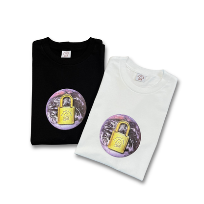 OMNI 'WORLD ON LOCK' TEE - WHITE