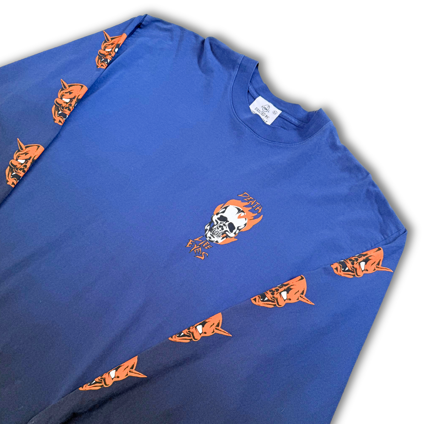 Warren Lotas "Death Life Eyes" Long Sleeve Tee (XL)