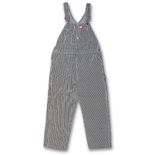 Dickies Hickory Stripe Bib Overalls (38 S)