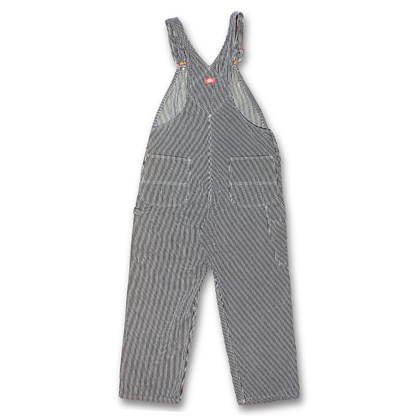 Dickies Hickory Stripe Bib Overalls (38 S)