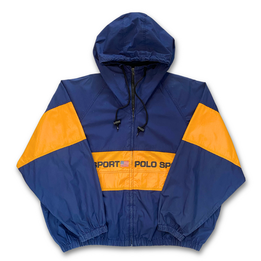 RALPH LAUREN POLO SPORT WINDBREAKER JACKET (XL)