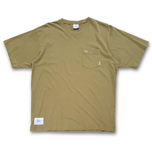 WTAPS Pocket Tee "Olive Drab" (L)