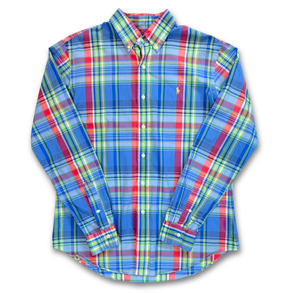 POLO RALPH LAUREN BUTTON UP SHIRT (M+)