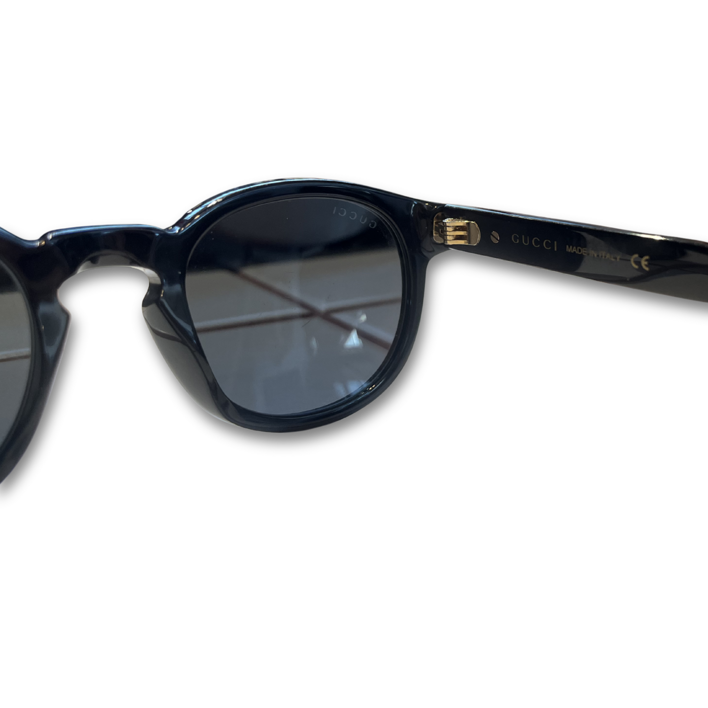 Gucci Black round sunglasses